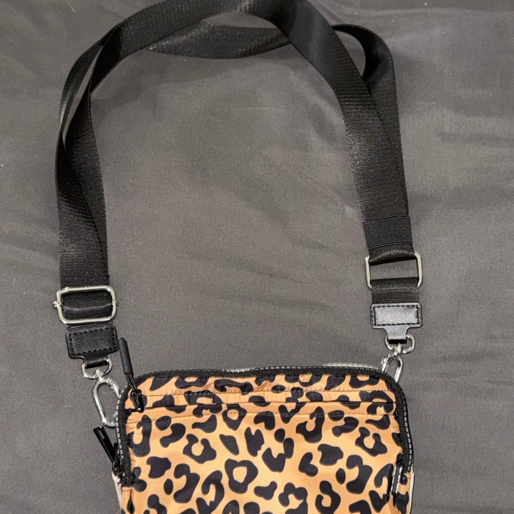 Leopard Print Crossbody Bag